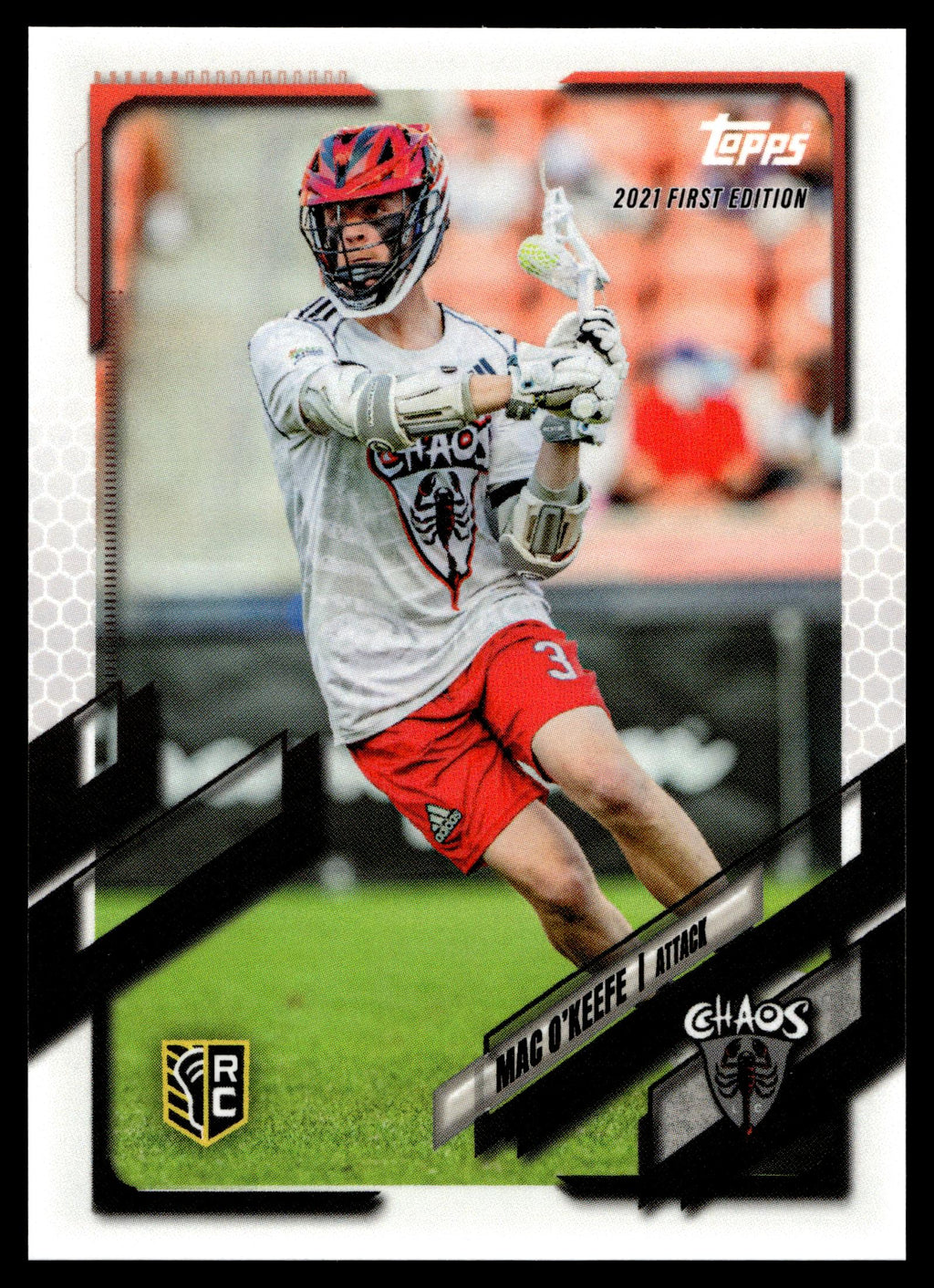 Mac O'Keefe 2021 Topps PLL First Edition Chaos #5