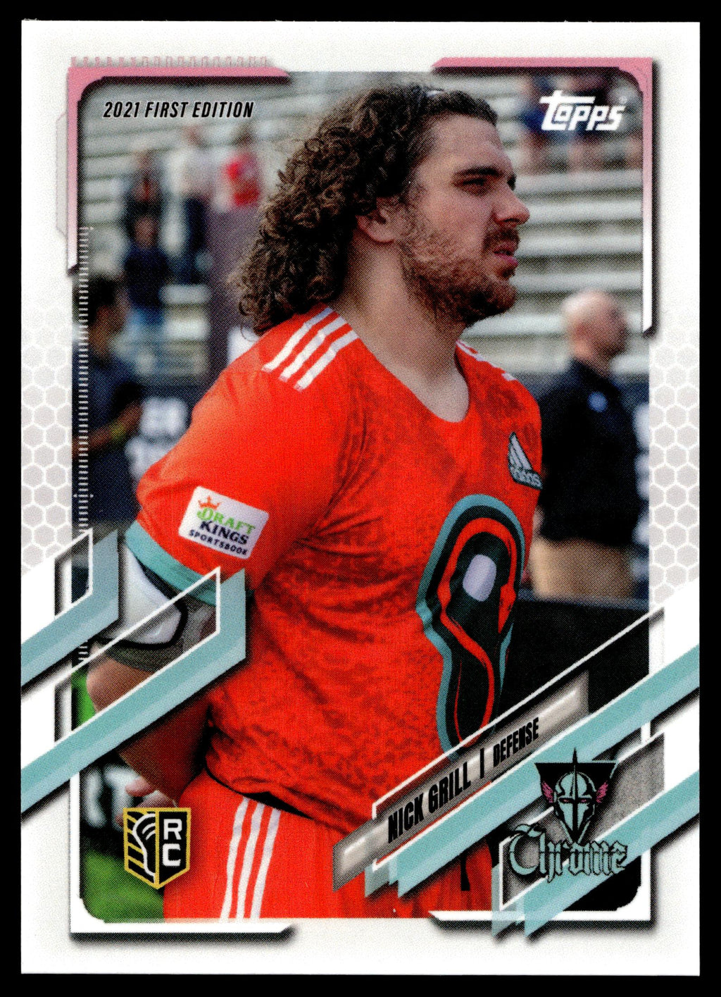 Nick Grill 2021 Topps PLL First Edition Chrome #28
