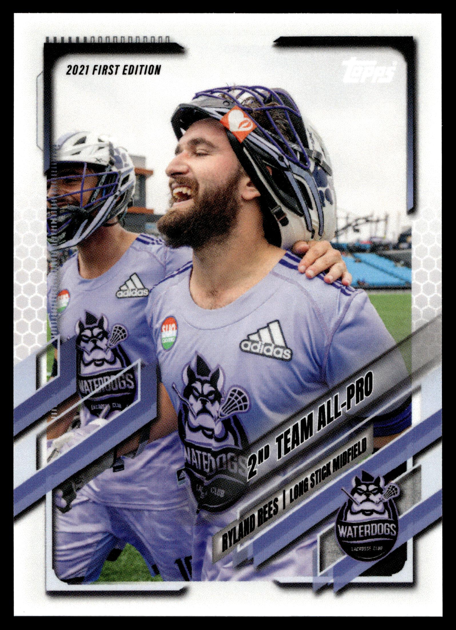 Ryland Rees 2021 Topps PLL First Edition Waterdogs #52