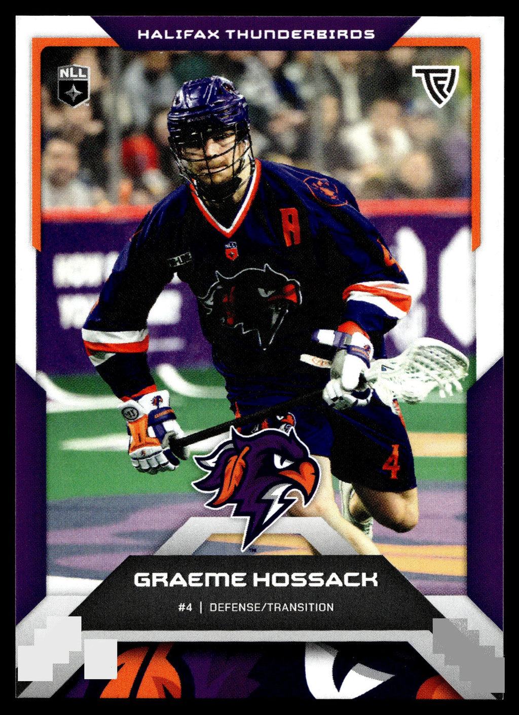 Graeme Hossack 2025 TFL Sports NLL Halifax Thunderbirds Color Match #38