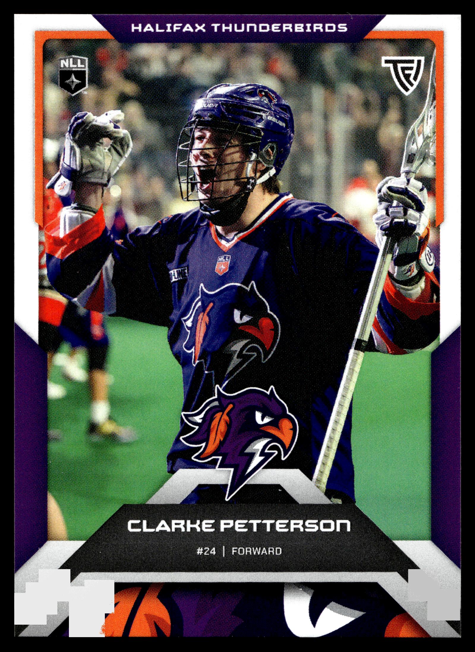 Clarke Petterson 2025 TFL Sports NLL Halifax Thunderbirds Color Match #39