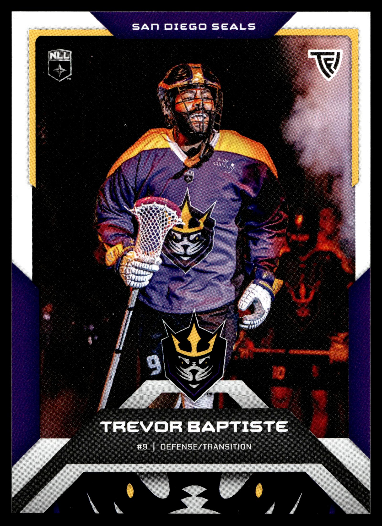 Trevor Baptiste 2025 TFL Sports NLL San Diego Seals Color Match #67