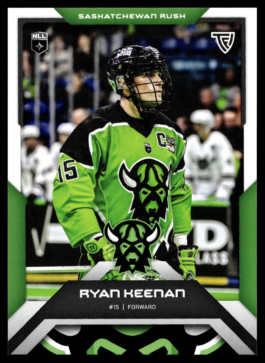 Ryan Keenan 2025 TFL Sports NLL Saskatchewan Rush Color Match #114