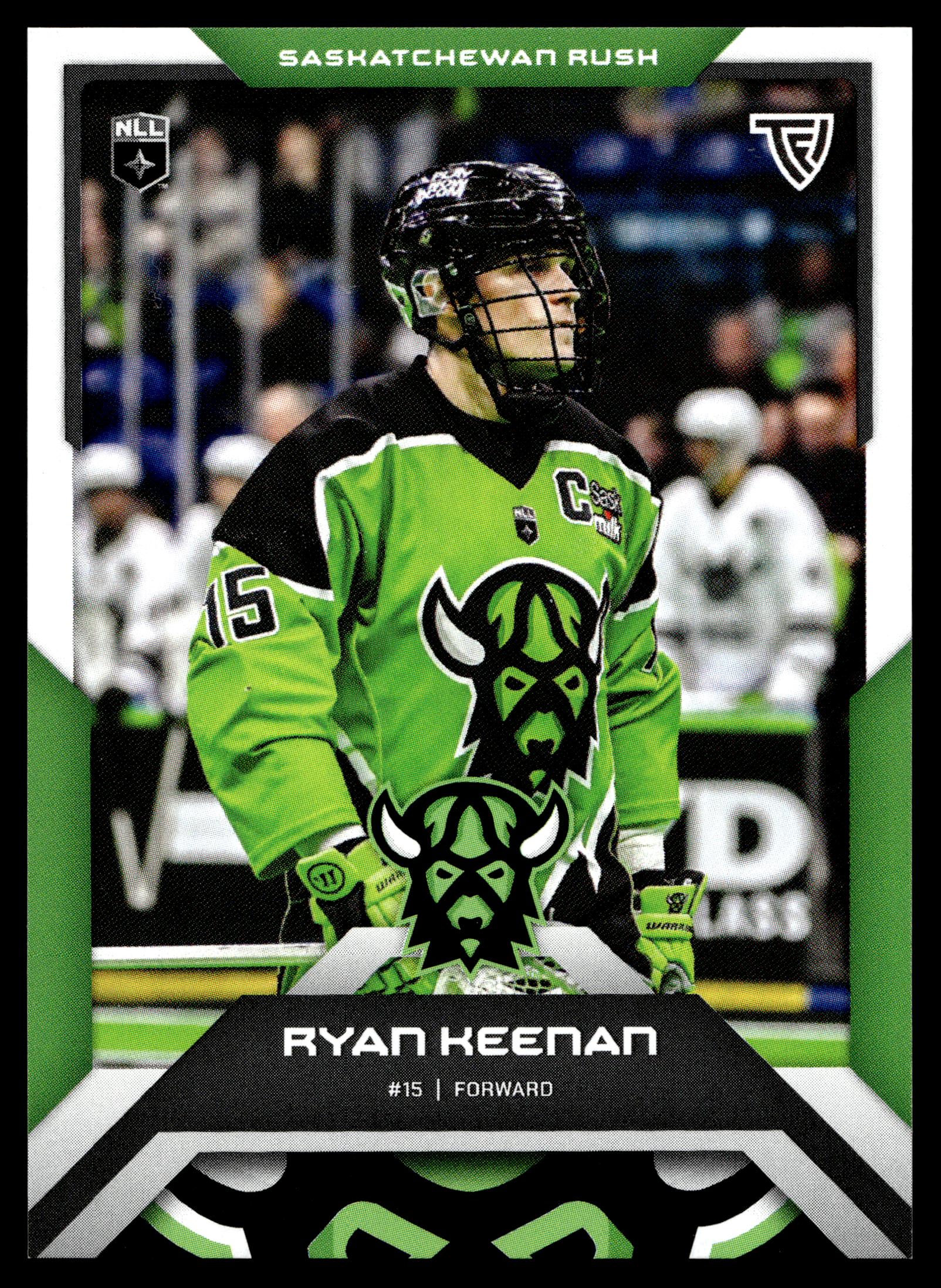 Ryan Keenan 2025 TFL Sports NLL Saskatchewan Rush Color Match #114