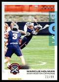 Marcus Holman 2025 PLL Flagship Boston Cannons Blue Parallel 23/99 #42