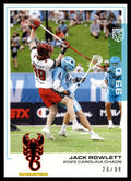 Jack Rowlett 2025 PLL Flagship Carolina Chaos Blue Parallel 26/99 #132