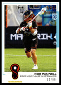 Rob Pannell 2025 PLL Flagship Maryland Whipsnakes Blue Parallel 34/99 #86