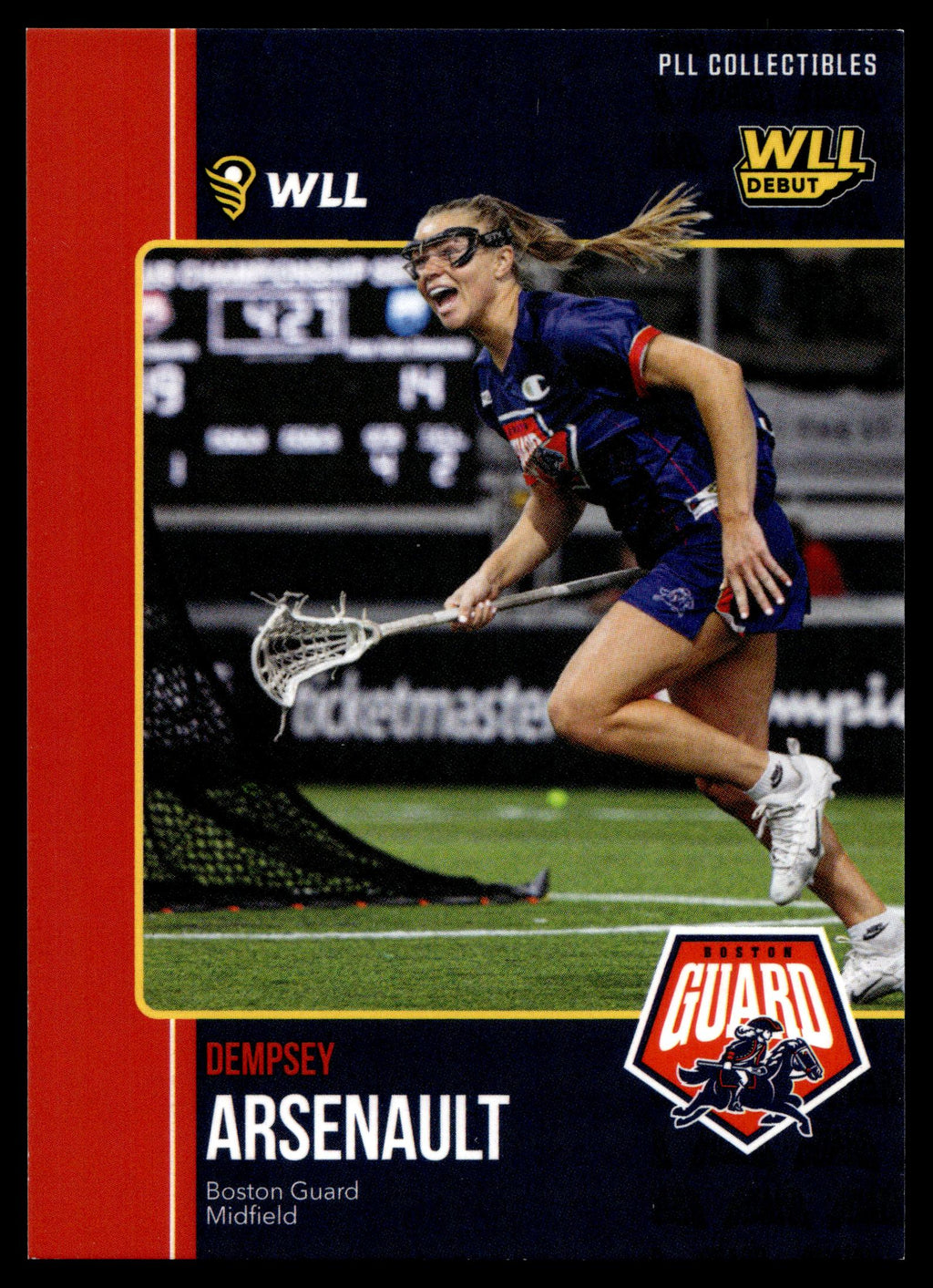 Dempsey Arsenault 2026 PLL Fieldside II Boston Guard WLL Debut #WLL-10