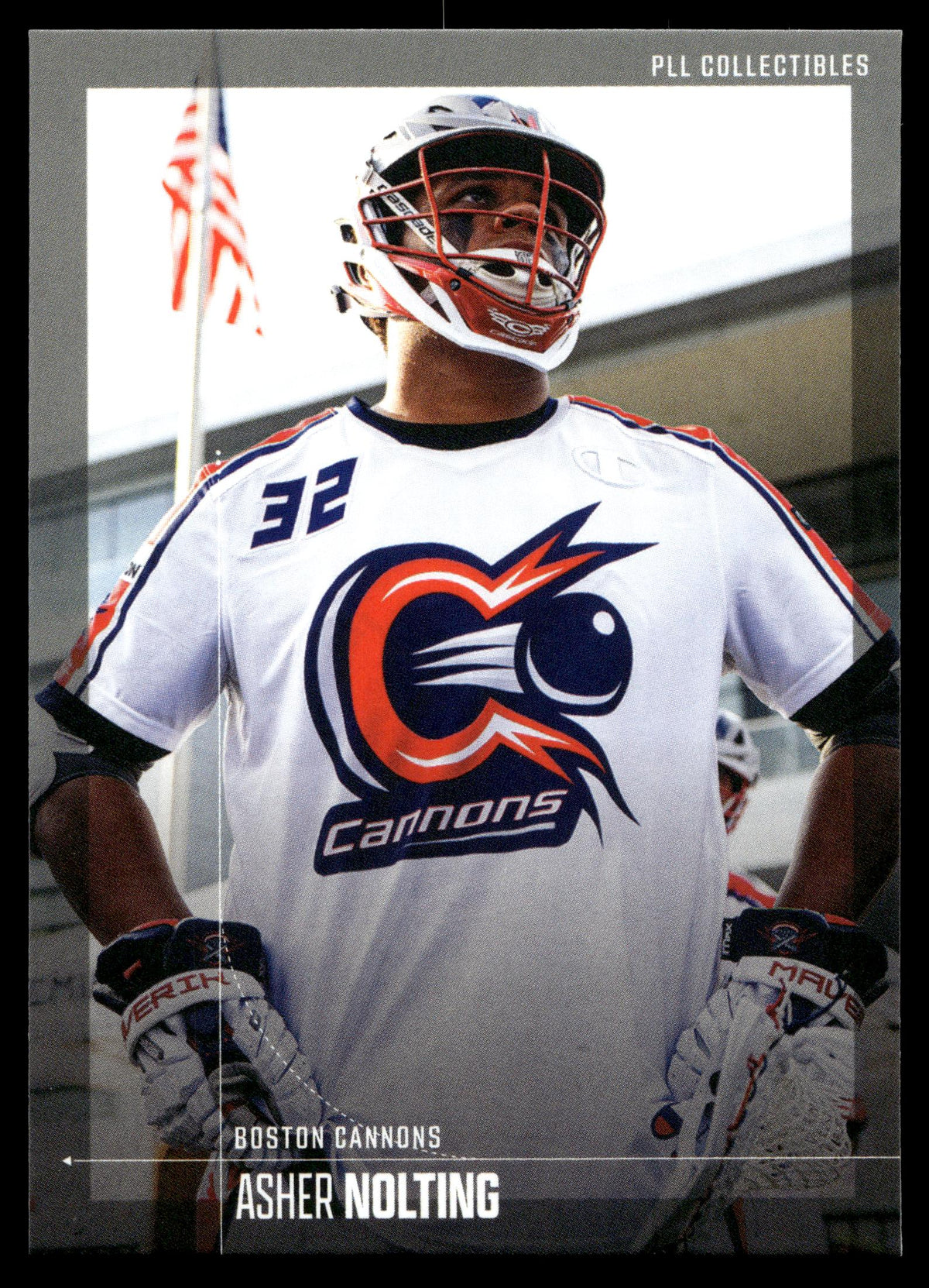 Asher Nolting 2026 PLL Fieldside II Boston Cannons Matte Finish #45