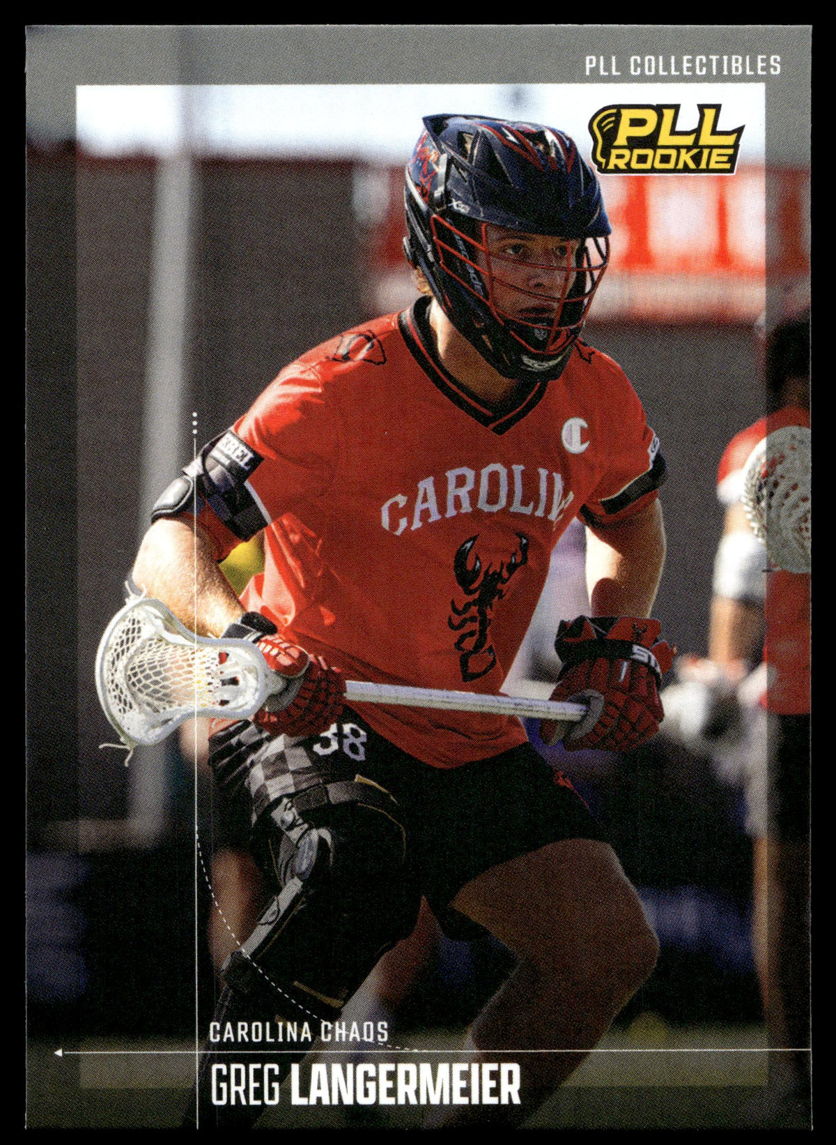 Greg Langermeier 2026 PLL Fieldside II Carolina Chaos Matte Finish #54