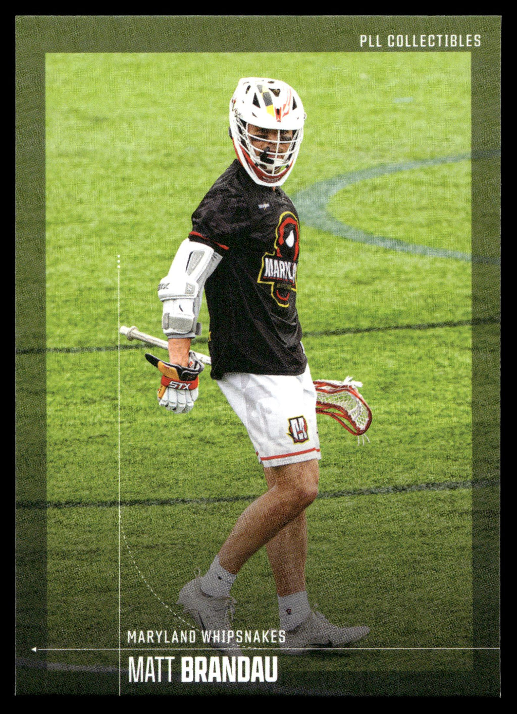 Jeff Teat 2026 PLL Fieldside II Maryland Whipsnakes Matte Finish #65