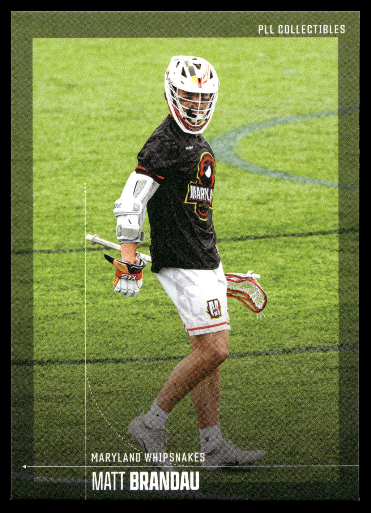 Jeff Teat 2026 PLL Fieldside II Maryland Whipsnakes Matte Finish #65