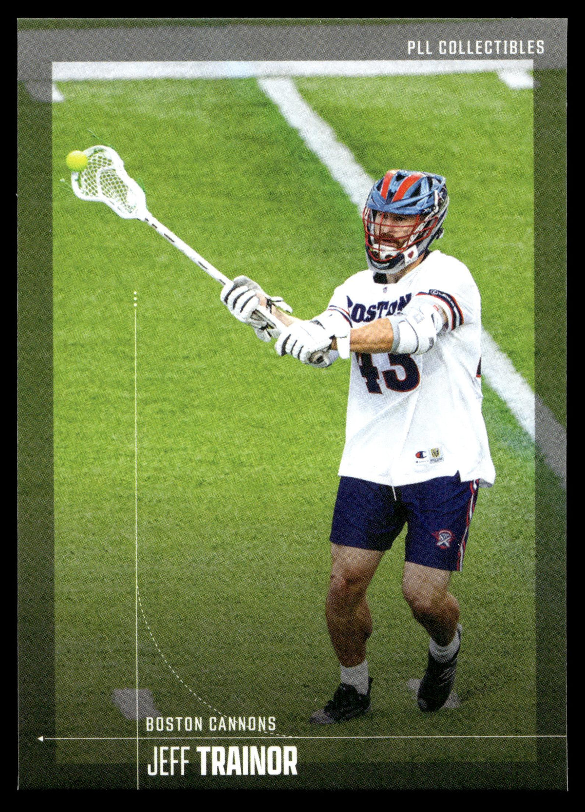 Jeff Trainor 2026 PLL Fieldside II Boston Cannons Matte Finish #71