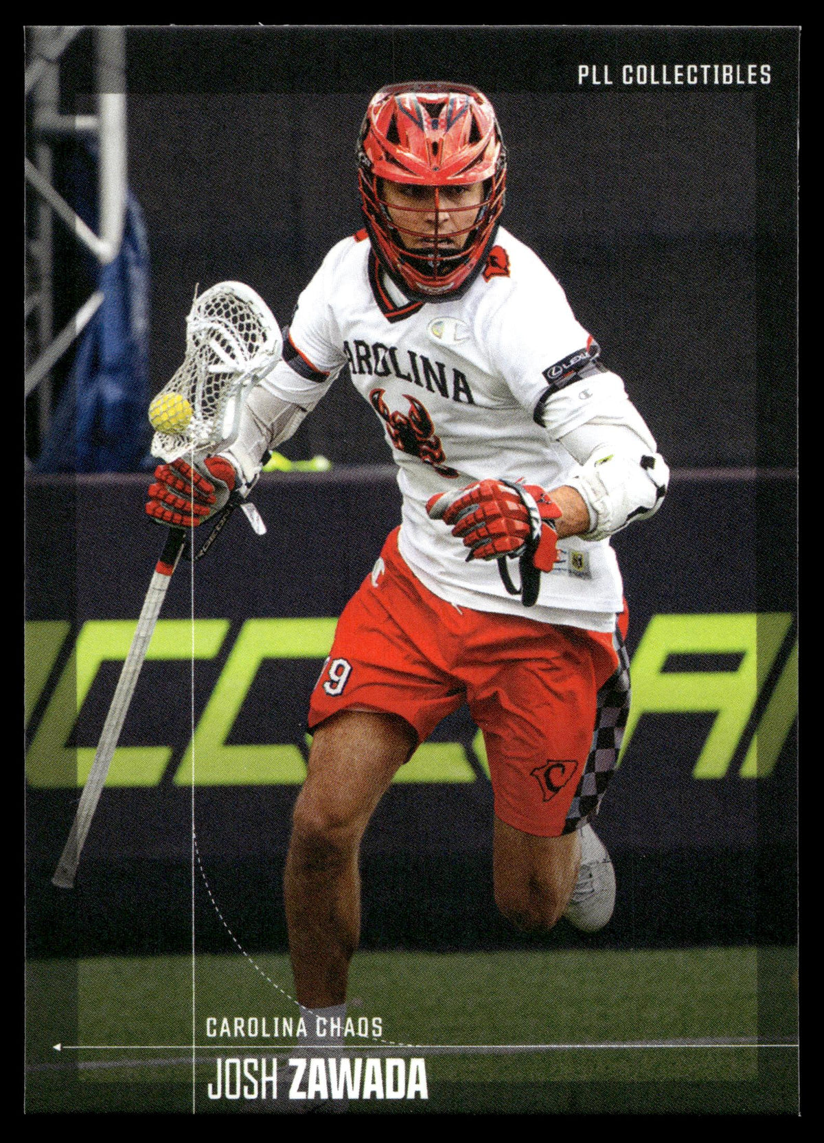 Josh Zawada 2026 PLL Fieldside II Carolina Chaos Matte Finish #80