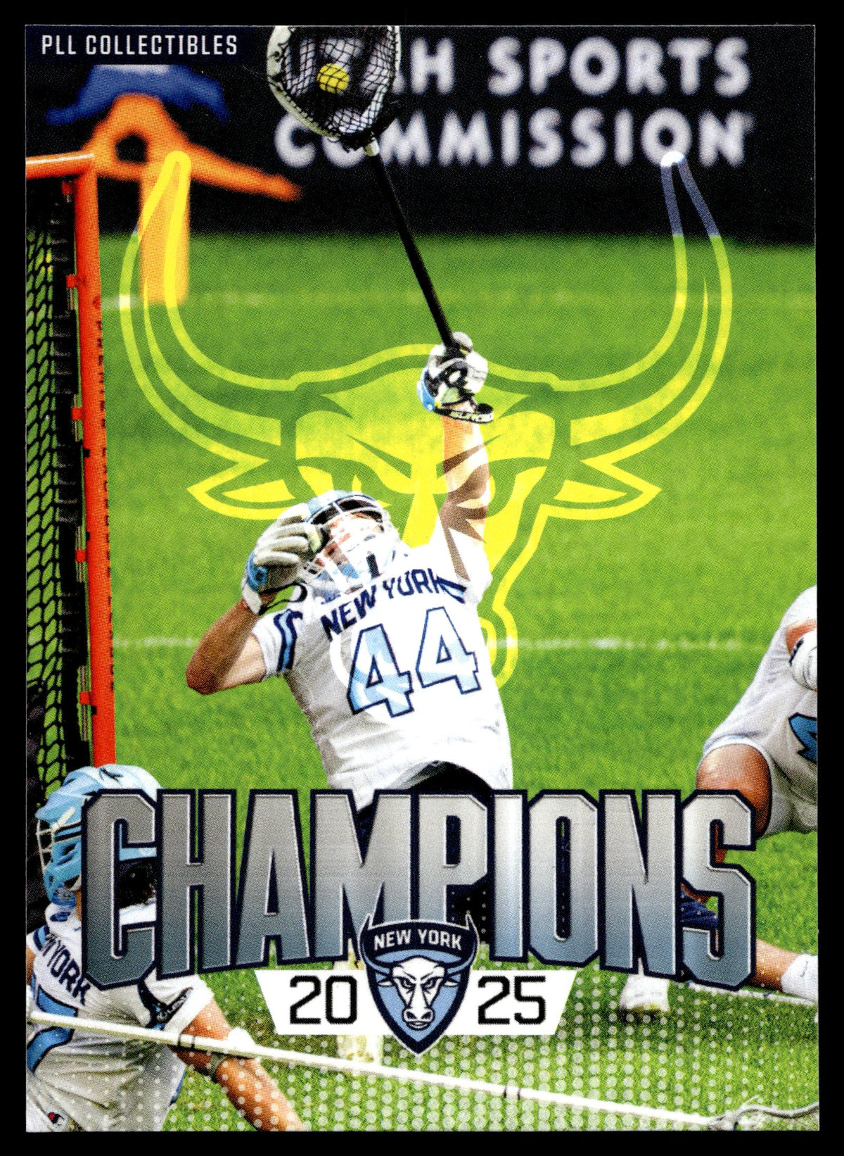 Liam Entenmann 2026 PLL Fieldside II New York Atlas Champions #CHAMP-10
