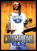 Jeff Teat 2026 PLL Fieldside II New York Atlas Champions 34/99 #CHAMP-5