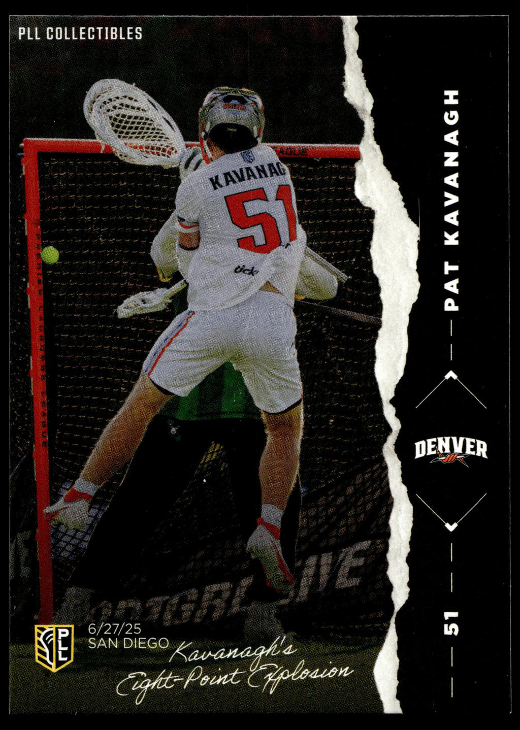 Pat Kavanagh 2026 PLL Fieldside II Denver Outlaws The Moment #TM-5