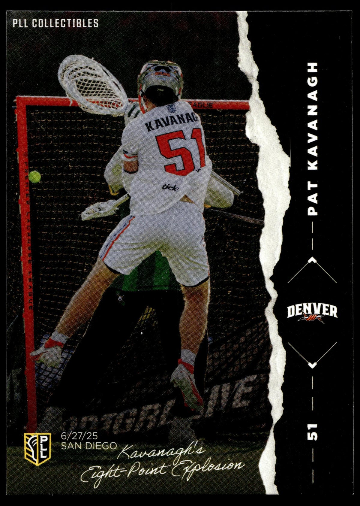 Pat Kavanagh 2026 PLL Fieldside II Denver Outlaws The Moment #TM-5