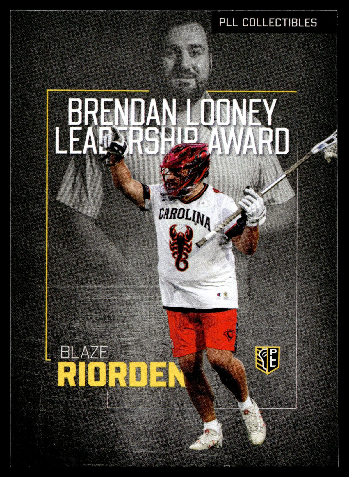 Blaze Riorden 2026 PLL Fieldside II Carolina Chaos Award Winners #AW-15