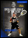 Logan McNaney 2026 PLL Fieldside II Denver Outlaws Award Winners 51/99 #AW-5