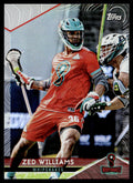Zed Williams 2022 Topps PLL Whipsnakes Rainbow Foil #82