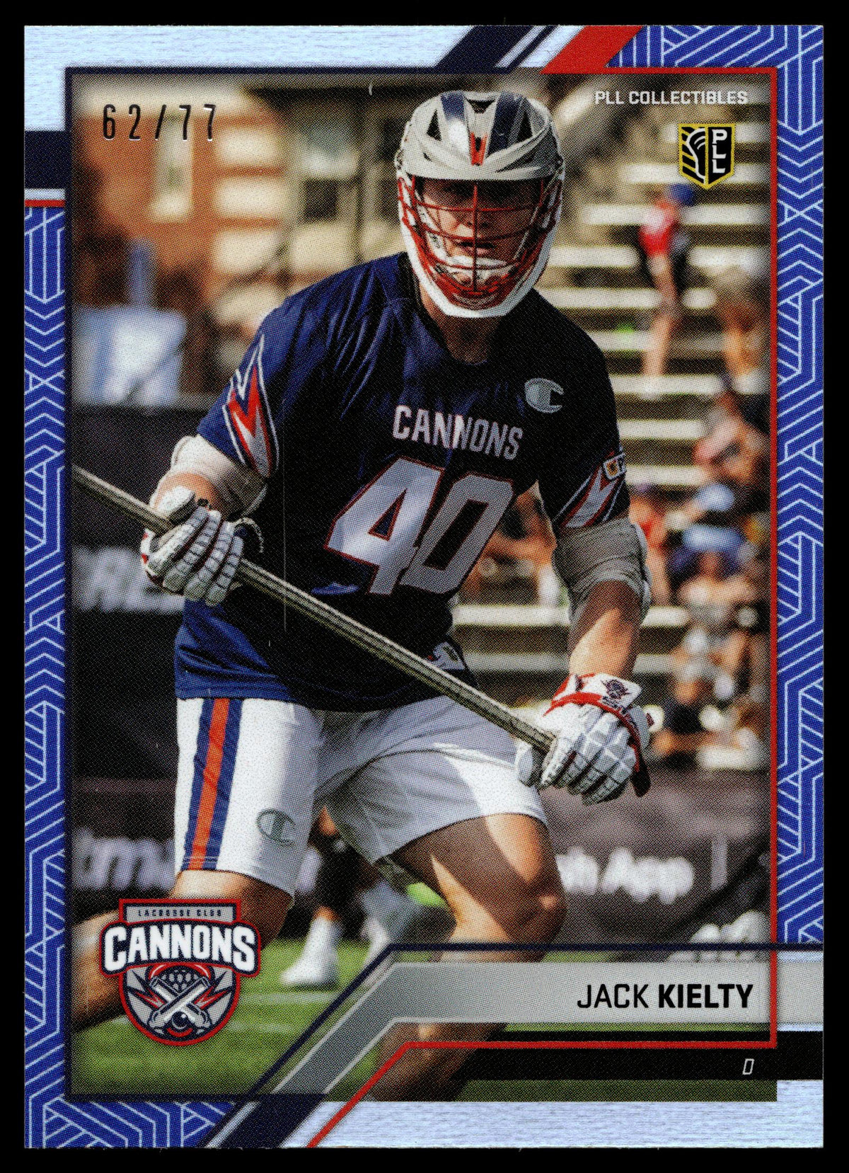 Jack Kielty 2023 PLL Snapshot Cannons Blue 62/77 #31