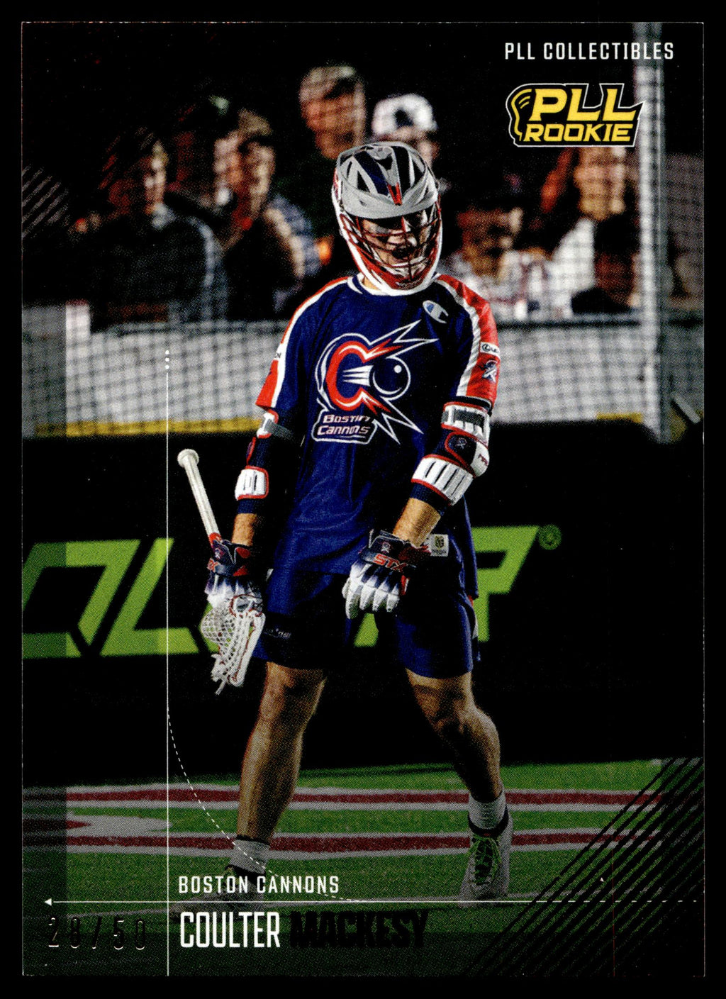 Coulter Mackesy 2026 PLL Fieldside II Boston Cannons Orange 28/50 #73
