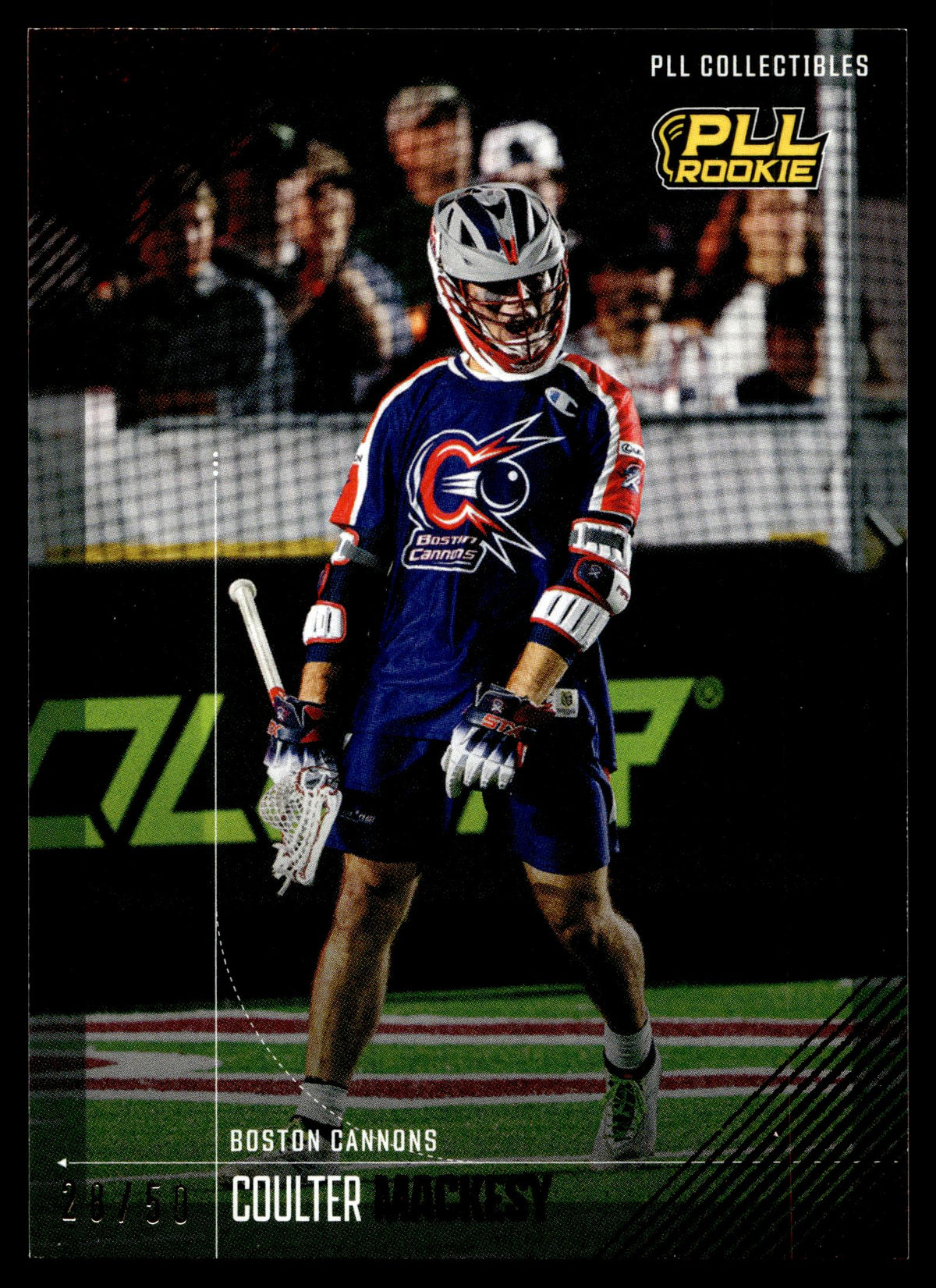 Coulter Mackesy 2026 PLL Fieldside II Boston Cannons Orange 28/50 #73