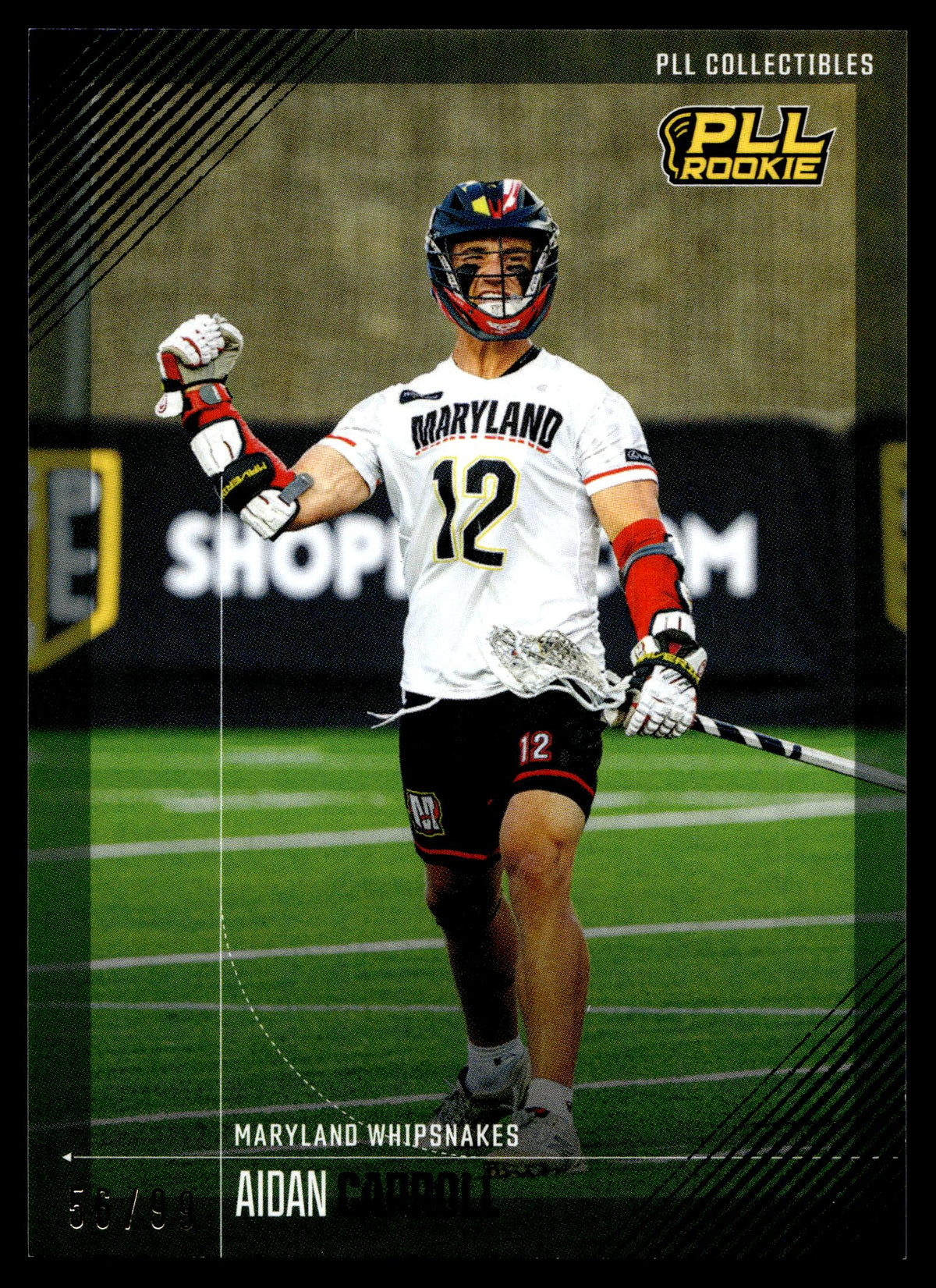Aidan Carroll 2026 PLL Fieldside II Maryland Whipsnakes Blue 56/99 #08