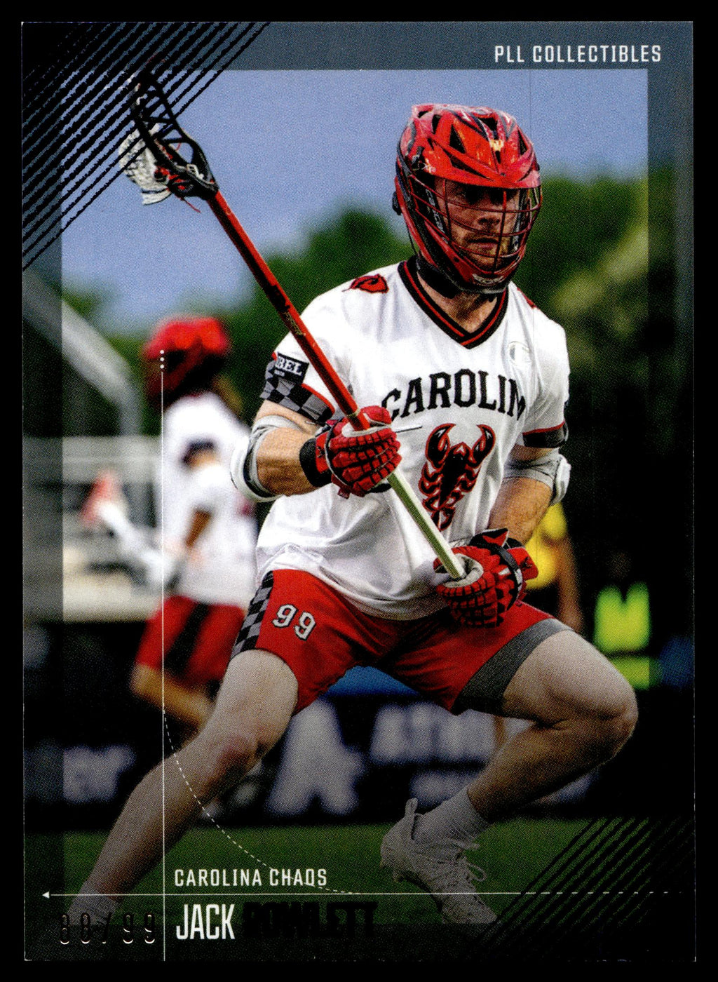 Jack Rowlett 2026 PLL Fieldside II Carolina Chaos Blue 88/99 #23