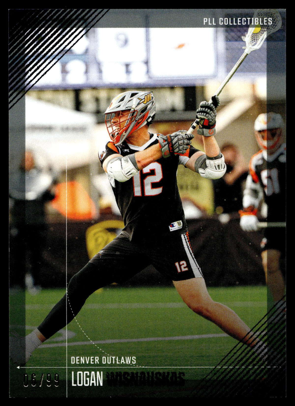 Logan Wisnauskas 2026 PLL Fieldside II Denver Outlaws Blue 06/99 #38