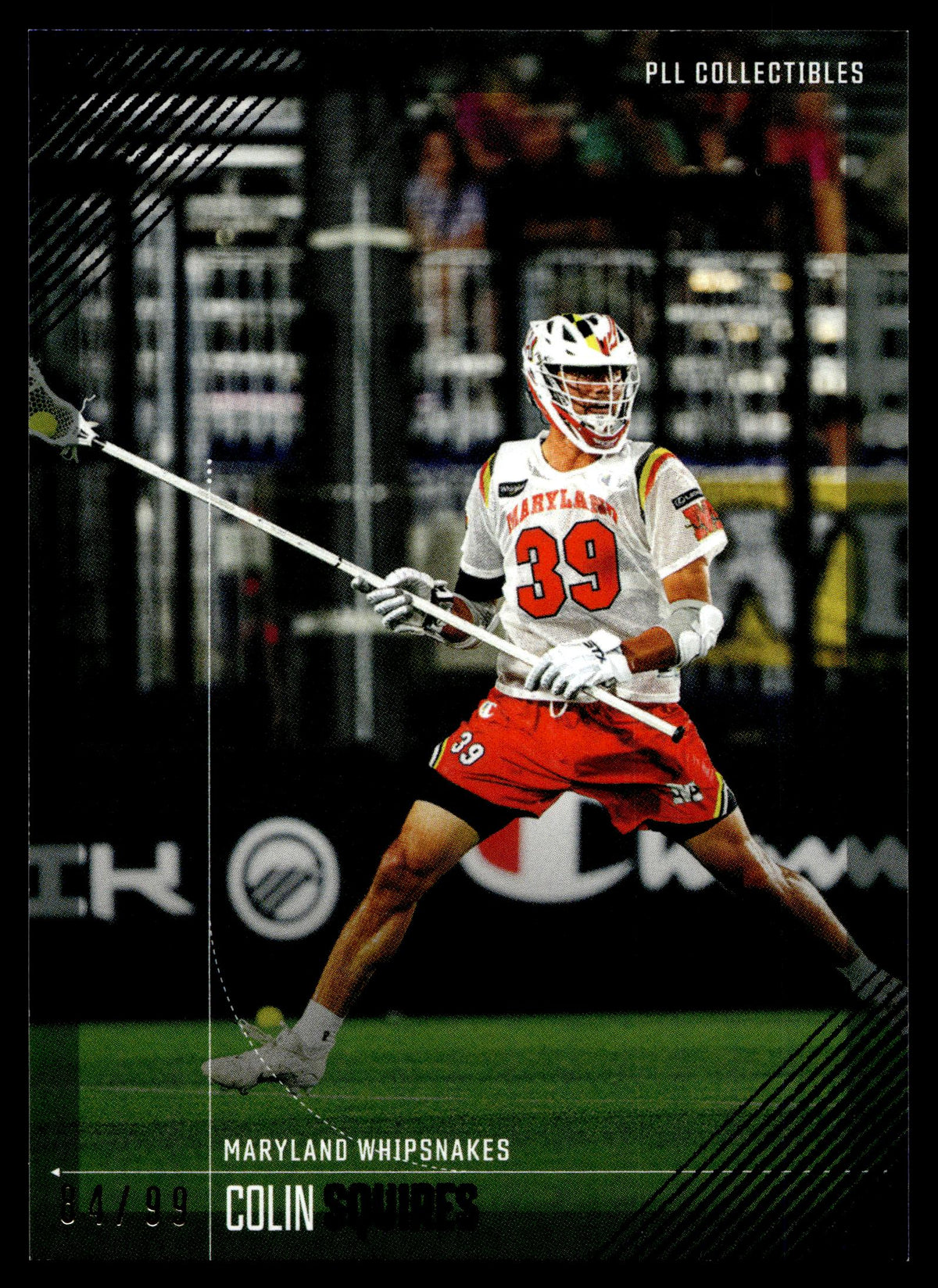 Colin Squires 2026 PLL Fieldside II Maryland Whipsnakes Blue 84/99 #50