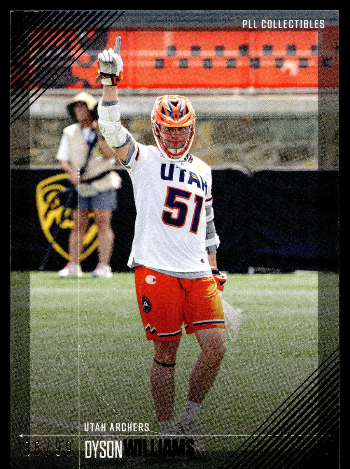 Dyson Williams 2026 PLL Fieldside II Utah Archers Blue 36/99 #81