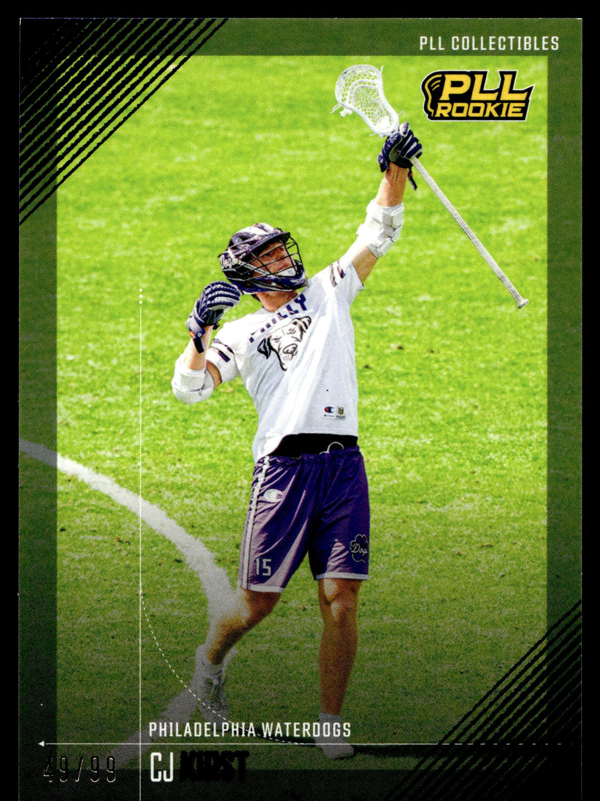 Cj Kirst 2026 PLL Fieldside II Philadelphia Waterdogs Blue 49/99 #88