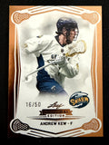 Andrew Kew 2025 Leaf NLL Inaugural Georgia Swarm Rose Gold 16/50 #5