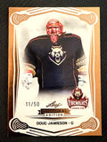 Doug Jamieson 2025 Leaf NLL Inaugural Albany Firewolves Rose Gold 11/50 #32