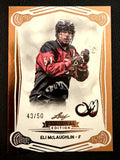 Eli McLaughlin 2025 Leaf NLL Inaugural Colorado Mammoth Rose Gold 43/50 #34