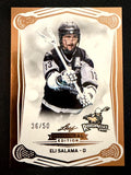 Eli Salama 2025 Leaf NLL Inaugural Calgary Roughnecks Rose Gold 36/50 #35