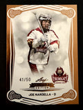 Joe Nardella 2025 Leaf NLL Inaugural Albany Firewolves Rose Gold 41/50 #47