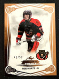 Reed Kurtz 2025 Leaf NLL Inaugural Ottawa Black Bears Rose Gold 48/50 #73