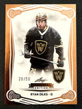 Ryan Dilks 2025 Leaf NLL Inaugural Vancouver Warriors Rose Gold 28/50 #78