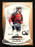 Will Malcom 2025 Leaf NLL Inaugural Colorado Mammoth Rose Gold 48/50 #97
