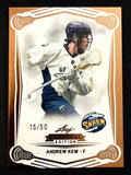 Andrew Kew 2025 Leaf NLL Inaugural Georgia Swarm Rose Gold 15/50 #5