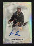 Joe Resetarits 2025 Leaf NLL Inaugural Philaadelphia Silver Auto 4/25 #BA-JR1