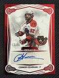 Connor Kearnan 2025 Leaf NLL Inaugural Ottowa Black Bears Red Auto 13/20 #BA-CK2