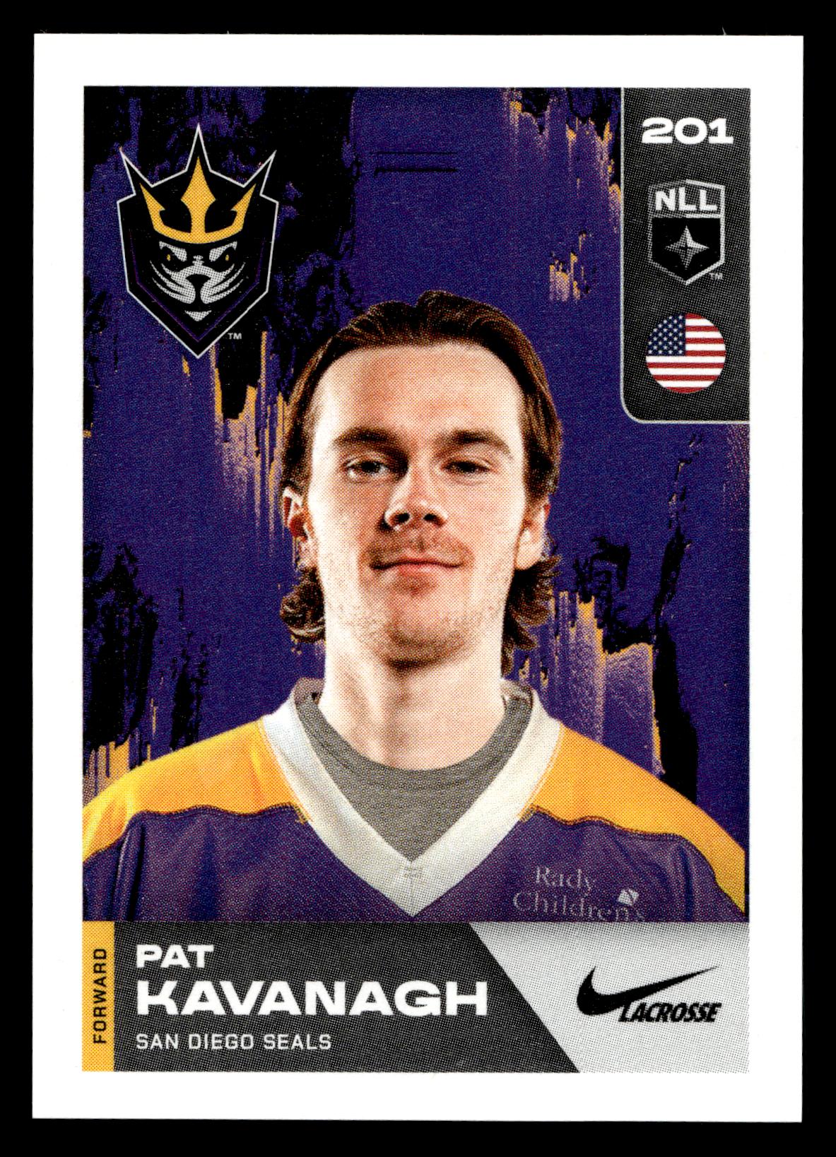 Pat Kavanagh 2025 TFL NLL Stickers San Diego Seals #201