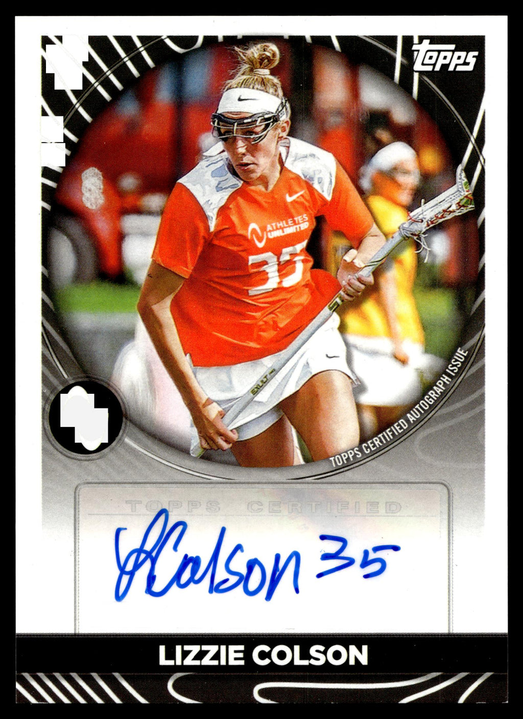 Lizzie Colson 2022 Topps Athletes Unlimited Base Auto #AUA-LCS