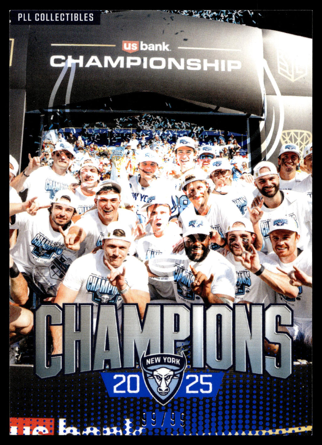 New York Atlas 2026 PLL Fieldside II New York Atlas Blue 99/99 #CHAMP-6
