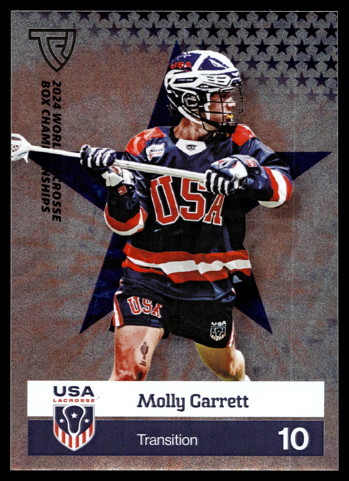 Molly Garrett 2024 TFLWBLC Team USA Rainbow Foil #