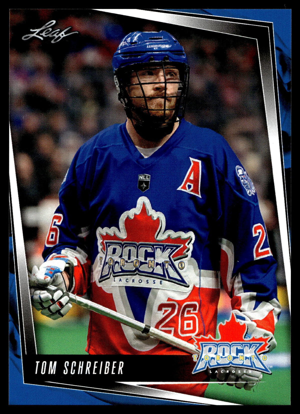 Tom Schreiber 2025 Leaf Toronto Rock Toronto Rock #TR-22